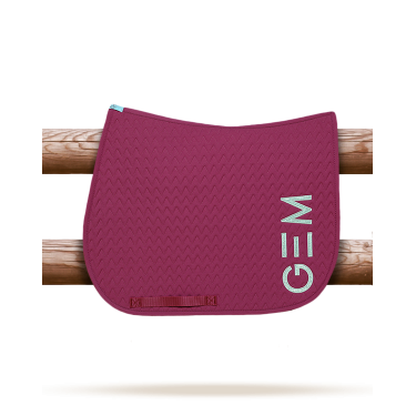 Tapis GEM Ten Framboise Rouge