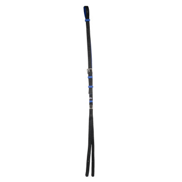 Lanière de croupière nylon béta sans croupière Finn-Tack Pro Bleu