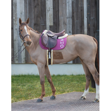 Tapis GEM Ten Framboise Rouge