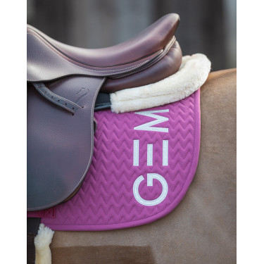 Tapis GEM Ten Framboise Rouge