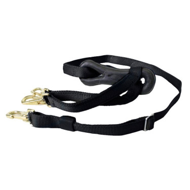 Martingale longue nylon avec mousquetons Finn-Tack Pro Martingale longue nylon avec mousquetons Finn-Tack Pro
