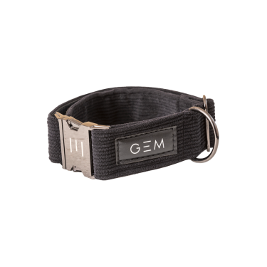 Collier GEM chien Noir