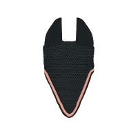 Bonnet GEM Ten long Noir / corail