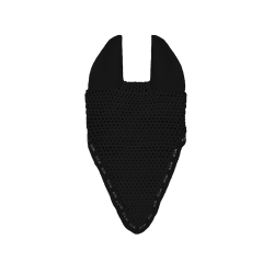 Bonnet GEM Mesh long Noir / agrenté