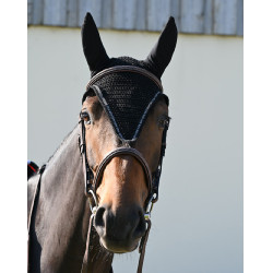 Bonnet GEM Mesh long Noir / agrenté Bonnet GEM Mesh long Noir / agrenté