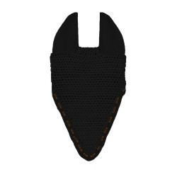 Bonnet GEM Mesh long Noir / corail