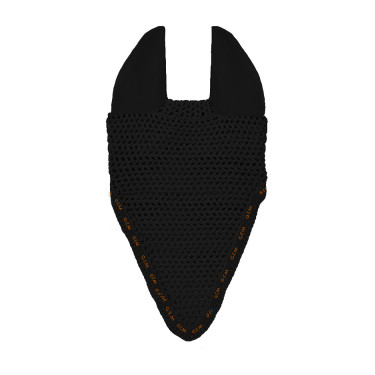 Bonnet GEM Mesh long Noir / corail