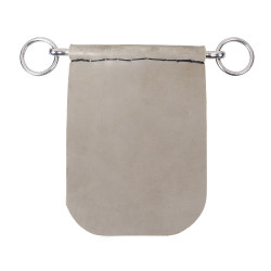 Filet d'enrênement Finn-Tack avec plaque caoutchouc Gris foncé