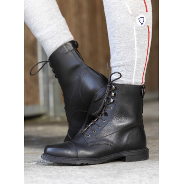 Boots cuir Equithème Dandy Noir Boots cuir Equithème Dandy Noir