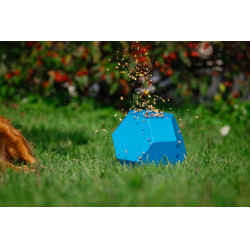 Balle anti-glouton Hippotonic pour foin Bleu