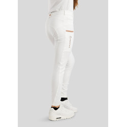 Pantalon Montar Millie Junior full grip Blanc