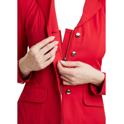 Veste de concours Montar Kathy femme Rouge Veste de concours Montar Kathy femme Rouge