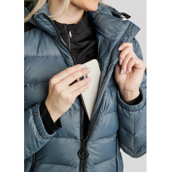 Blouson Montar MoAthena raffinée femme Ardoise foncée Gris