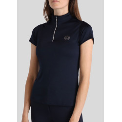 Polo Montar Junior Everly manches courtes Marine Bleu marine