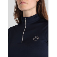 Polo Montar Junior Everly manches courtes Marine Bleu marine Polo Montar Junior Everly manches courtes Marine Bleu marine