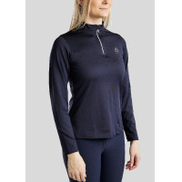 Polo Montar Everly enfant manches longues Noir Polo Montar Everly enfant manches longues Noir