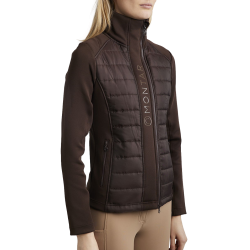 Veste Montar Emma matelassé femme Marron