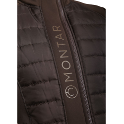 Veste Montar Emma matelassé femme Marron