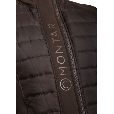 Veste Montar Emma matelassé femme Marron