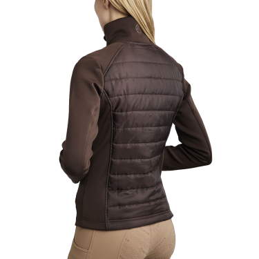 Veste Montar Emma matelassé femme Marron