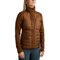 Veste Montar Emma matelassé femme Caramel Marron