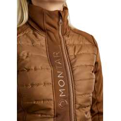 Veste Montar Emma matelassé femme Caramel Marron