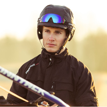 Lunettes de course Finn-Tack Pro Bleu / argent