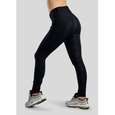 Pantalon Montar MoStella avec impression du logo contrasté femme full grip Pantalon Montar MoStella avec impression du logo contrasté femme full grip
