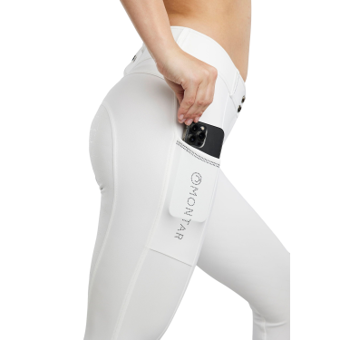 Pantalon Montar MoMaggie Gun Metal Crystal full grip femme Pantalon Montar MoMaggie Gun Metal Crystal full grip femme