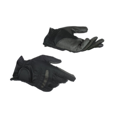 Gants de trot Finn-Tack Serino été Noir / gris