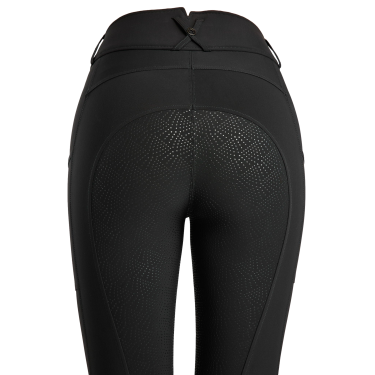 Pantalon Montar MoElaine logo découpé au laser full grip femme Noir Pantalon Montar MoElaine logo découpé au laser full grip femme Noir