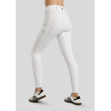 Pantalon Montar MoZuna Refined Pintucks et gun metal crystals full grip femme Pantalon Montar MoZuna Refined Pintucks et gun metal crystals full grip femme