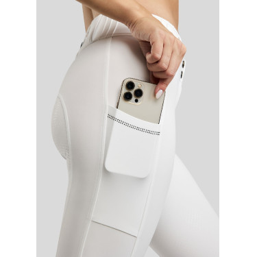 Pantalon Montar MoZuna Refined Pintucks et gun metal crystals full grip femme Pantalon Montar MoZuna Refined Pintucks et gun metal crystals full grip femme