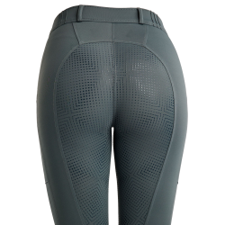 Legging Montar MoZuna Refined Pintucks et gun metal crystals full grip femme Ardoise foncée Gris Legging Montar MoZuna Refined Pintucks et gun metal crystals full grip femme Ardoise foncée Gris