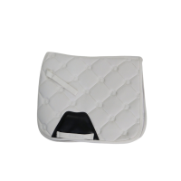 Tapis de selle Montar dressage softshell Flow Blanc