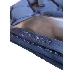 Tapis de selle Montar dressage softshell Flow Marine foncé Bleu