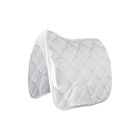 Tapis de selle Montar dressage Flow Logoquilted Blanc