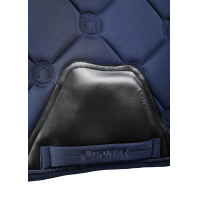 Tapis de selle Montar dressage Flow Logoquilted Marine Bleu marine