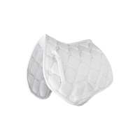 Tapis de selle Montar CSO Flow Logoquilted Blanc