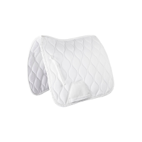 Tapis de selle Montar dressage Flow Crystal Blanc
