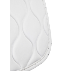 Tapis de selle Montar dressage Flow Crystal Blanc Tapis de selle Montar dressage Flow Crystal Blanc