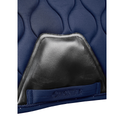 Tapis de selle Montar dressage Flow Crystal Marine Bleu marine