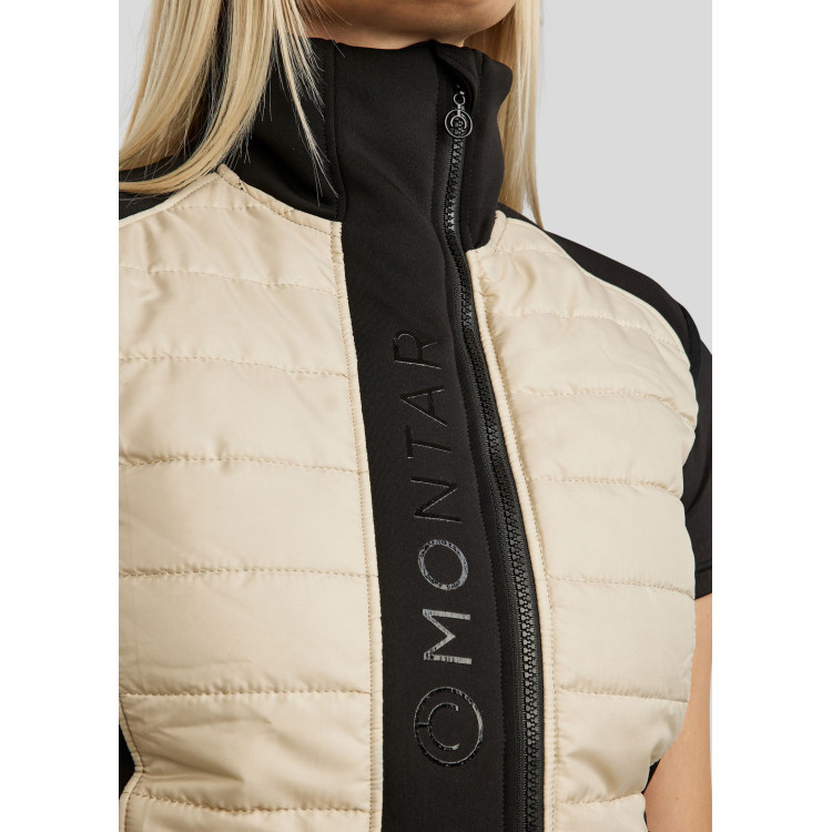 Doudoune sans manches chaud Montar MoMartha Contrast Hybrid femme Doudoune sans manches chaud Montar MoMartha Contrast Hybrid femme