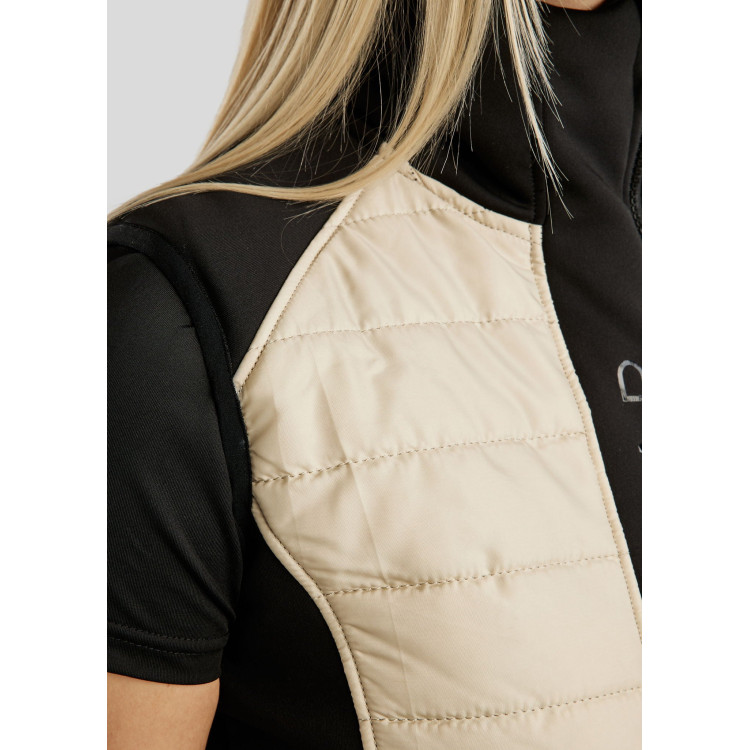 Doudoune sans manches chaud Montar MoMartha Contrast Hybrid femme Doudoune sans manches chaud Montar MoMartha Contrast Hybrid femme