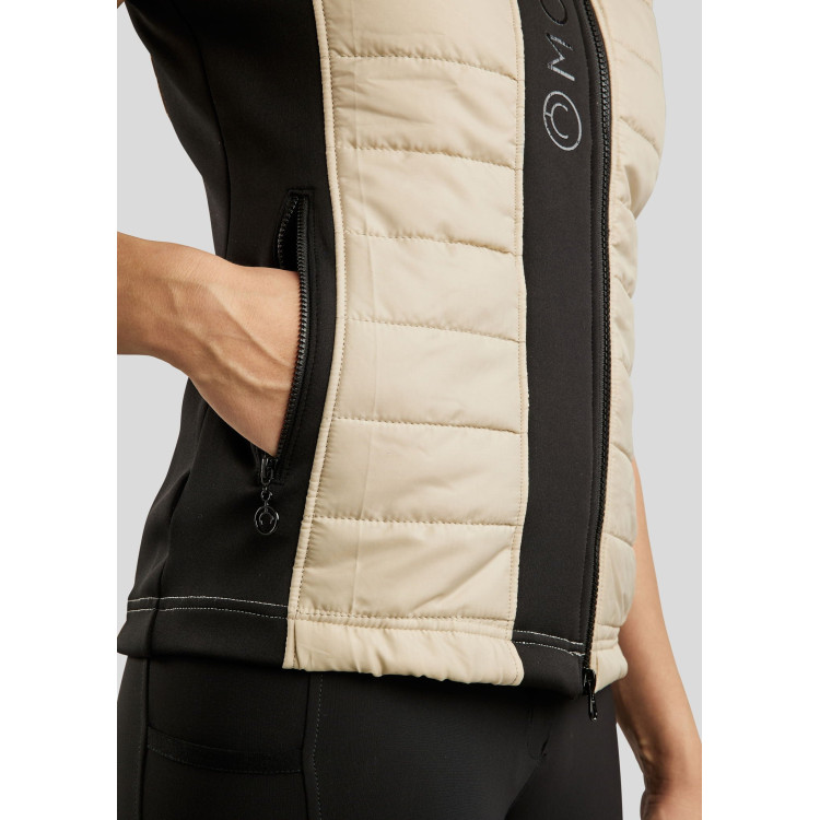 Doudoune sans manches chaud Montar MoMartha Contrast Hybrid femme Doudoune sans manches chaud Montar MoMartha Contrast Hybrid femme