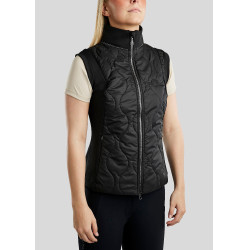 Doudoune sans manches Hybrid Montar MoMary gun metals crystals femme