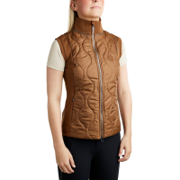 Doudoune sans manches Hybrid Montar MoMary gun metals crystals femme Noir