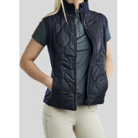 Doudoune sans manches Hybrid Montar MoMary gun metals crystals femme