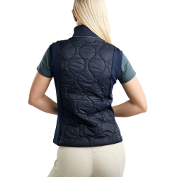 Doudoune sans manches Hybrid Montar MoMary gun metals crystals femme Marine Bleu marine Doudoune sans manches Hybrid Montar MoMary gun metals crystals femme Marine Bleu marine