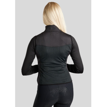 Veste nylon Montar MoStella avec logo imprimé mesh et contrasté femme Veste nylon Montar MoStella avec logo imprimé mesh et contrasté femme